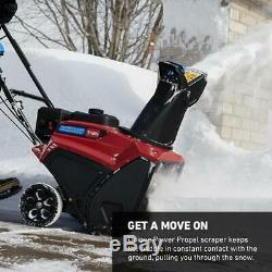 Toro Electric Start Gas Snow Blower Power Clear Single-Stage Self Propelled