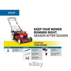 Toro Gas Lawn Mower 22 in. Self Propelled Variable Speed SmartStow High Wheel