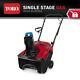 Toro Gas Paved Snow Blower 18 99cc Self-propelled Single-stage Auger Assisted