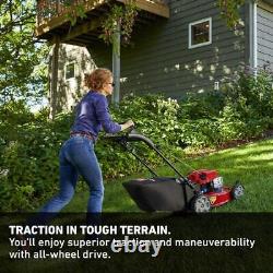 Toro Gas Self Propelled Lawn Mower All-Wheel Drive Personal Pace Variable Speed