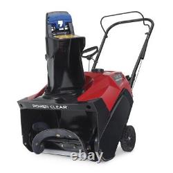 Toro Gas Snow Blower Power Clear 518 ZR 18 Self-Propelled Single-Stage Plastic