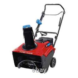Toro Gas Snow Blower with Electric Start Self Propelled 252 cc Single-Stage Rubber