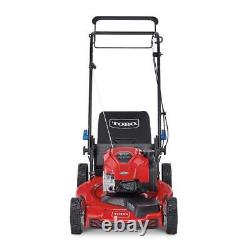 Toro High Wheel FWD Gas Walk Behind Self Propelled Lawn Mower 22 Smart Stow