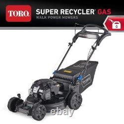 Toro Lawn Mower 21-in 163cc Brigg/Stratton Gas Walk BehindRecycler Personal Pace