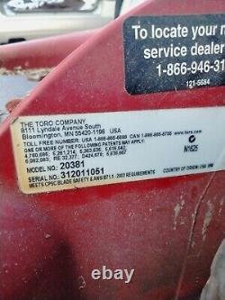 Toro Personal Pace Auto-Drive 22 Gas Lawn Mower (21462) Used