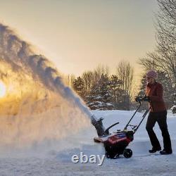 Toro Power Snow Blower 42x21x48 Single-Stage Self Propelled Gas+Chute Control