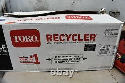 Toro Recycler 2037 22'' Walk Behind Gas Self Propelled Lawn Mower Variable Speed
