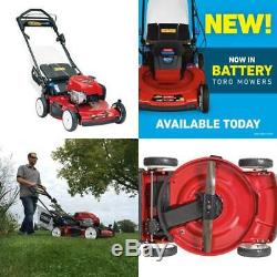 Toro Recycler Electric Start Gas Self Propelled Lawn Mower 22 in Variable Speed