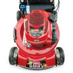 Toro Recycler Electric Start Gas Self Propelled Lawn Mower 22 in Variable Speed