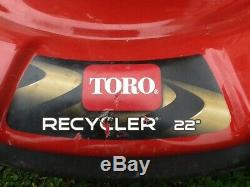 Toro Recycler Gas Self Propelled Lawn Mower 22 in Variable Speed Briggs Stratton