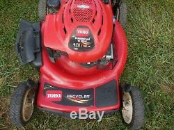 Toro Recycler Pace Self Propelled Gas Walk-Behind Lawn Mower Electric Start Used