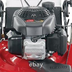 Toro Self Propelled Gas Lawn Mower, Honda Engine, Variable Speed, 22 in, Bagger
