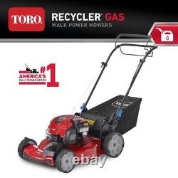 Toro Self Propelled Lawn Mower 22 Recycler SmartStow High Wheel FWD Gas Powered