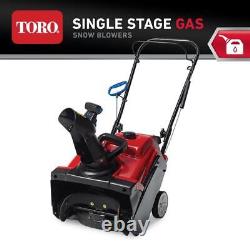 Toro Single-Stage Gas Snow Blower 518 ZE 18 Self-Propelled Electric Start