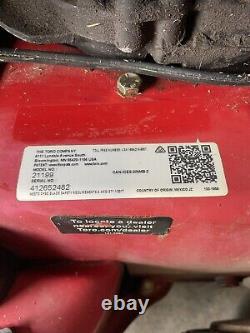 Toro TimeMaster 21199 30 Walk-Behind Gas Mower With Pull Start Pre-owned