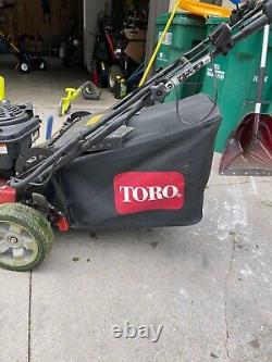 Toro Timemaster Lawn Mower 30 in. Self-propelled gas bagger and electric start