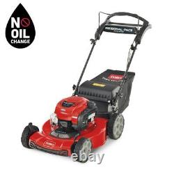 Toro Walk Behind Gas Self Propelled Lawn Mower With Bagger 22 Brigg And Stratton