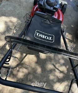 Toro Walk Behind Push Lawn Mower 21 Recycler Briggs Stratton 140 cc Gas