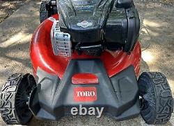 Toro Walk Behind Push Lawn Mower 21 Recycler Briggs Stratton 140 cc Gas