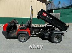 Toro Workman Hd Kohler 18 HP V-twin Gas Engine Hydraulic Dump Bed