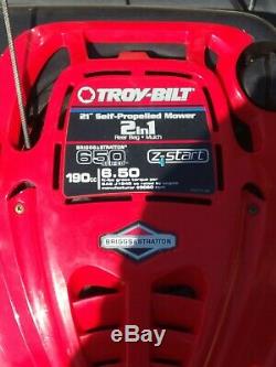 Troy-Bilt 21 self propelled push mower