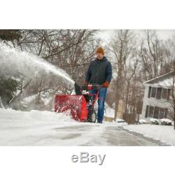 Troy-Bilt 24 in. 208 cc 2-Stage Gas Snow Blower with Electric Start Self Propelled