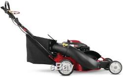 Troy-Bilt 28 in. 195 cc Gas Walk Behind Self Propelled Lawn Mower 3-in-1 Cutting