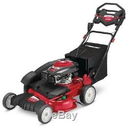 Troy-Bilt 28 in. 195 cc Gas Walk Behind Self Propelled Lawn Mower with High