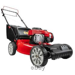 Troy-Bilt FWD Walk Behind Self Propelled Lawn Mower 21 in. 140 cc Gas 2-in-1