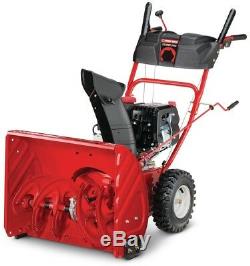 Troy-Bilt Gas Snow Blower Self Propelled Electric Start 24 in. Two-Stage 208cc