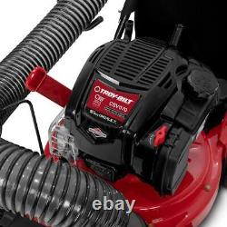 Troy-Bilt Gas Wood Chipper+Leaf Vacuum Head+Chipping Capacity Self-Propelled Gas
