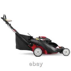 Troy-Bilt Lawn Mower 28 195cc Gas Walk Behind Self Propelled High Rear Wheels