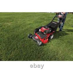 Troy-Bilt Lawn Mower 28 195cc Gas Walk Behind Self Propelled High Rear Wheels