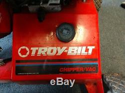 Troy Bilt Model # 47287 8 Hp Electric Start Self Propelled Chipper Vac