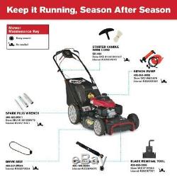 Troy-Bilt Walk Behind Self Propelled Lawn Mower 21 in. With High Rear Wheels