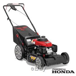 Troy-Bilt XP 21 in. 160 cc Honda Gas Walk Behind Self Propelled Lawn Mower 3in1