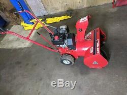 Troy-bilt 21 Gas Powered Electric Start Snow Blower. 42000. Self-propelled