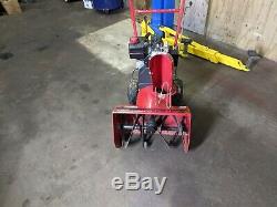 Troy-bilt 21 Gas Powered Electric Start Snow Blower. 42000. Self-propelled