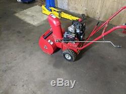 Troy-bilt 21 Gas Powered Electric Start Snow Blower. 42000. Self-propelled