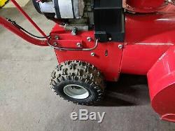 Troy-bilt 21 Gas Powered Electric Start Snow Blower. 42000. Self-propelled