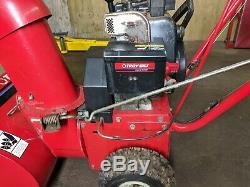 Troy-bilt 21 Gas Powered Electric Start Snow Blower. 42000. Self-propelled