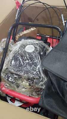 USED 20.5in. 140cc High Wheel RWD Gas Walk Behind Self Propelled Lawn Mower 1.6L