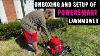 Unboxing Powersmart Self Propelled Lawnmower