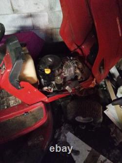Used 42 Troy Bilt Pony Riding Lawnmower Does Run Needs Battery