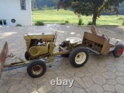Vintage 1961 Bolens 233 Ride A Matic Lawn & Garden Tractor, Many Attachments
