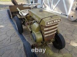 Vintage 1961 Bolens 233 Ride A Matic Lawn & Garden Tractor, Many Attachments