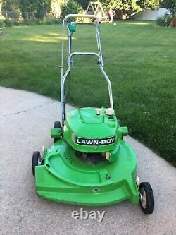 Vintage Lawn-boy 2-cycle self-propelled mower from 1978