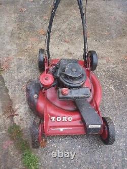 Vintage Toro Whirlwind 21 Mower Model 2022 Self Propelled