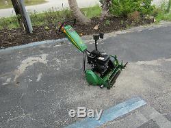 Walk Type Professional Reel Mower John Deere 220C Golf Greens self propelled