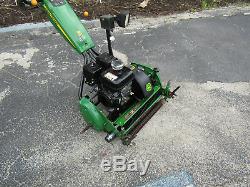 Walk Type Professional Reel Mower John Deere 220C Golf Greens self propelled